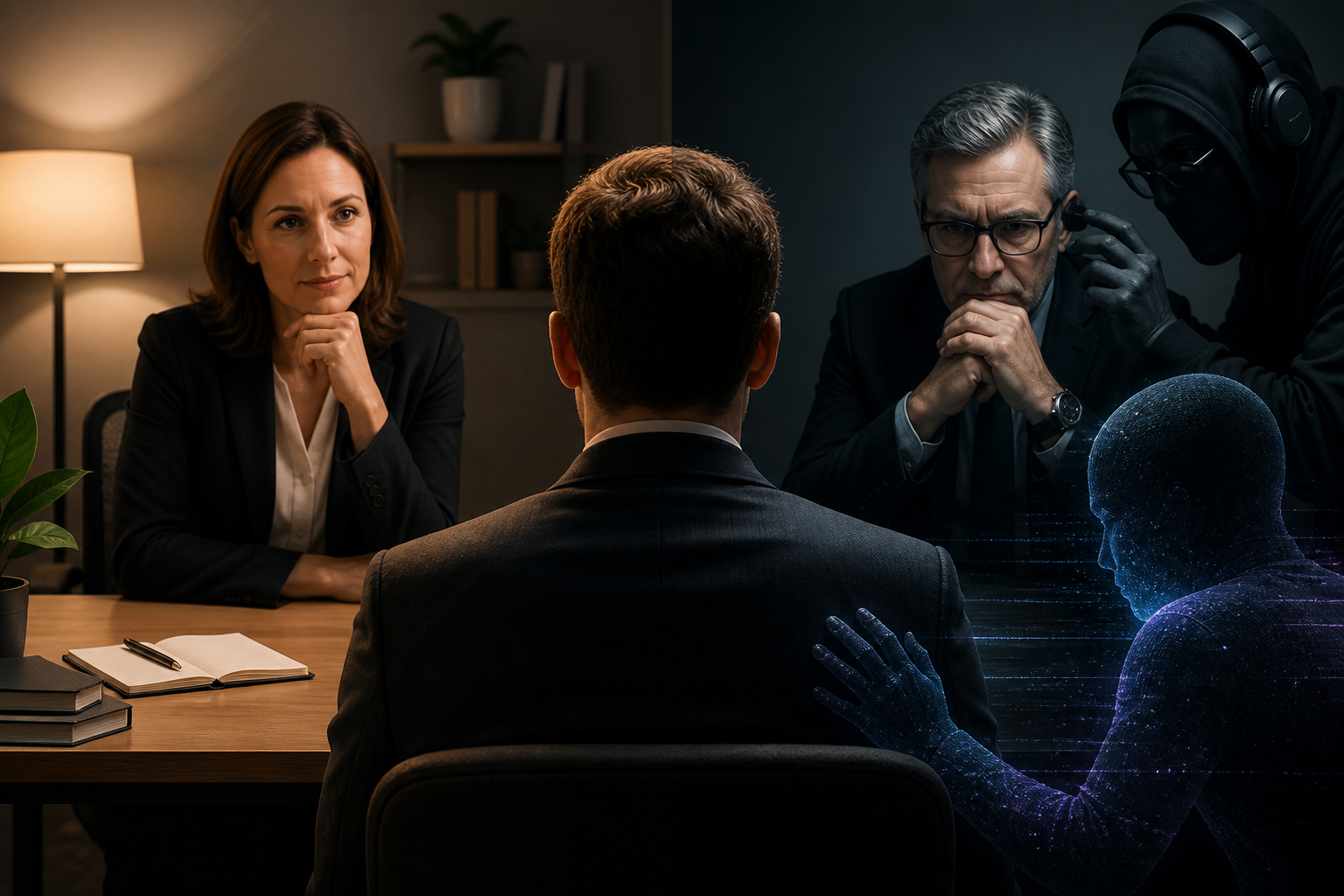 Cover image for Is using AI during a job interview cheating?