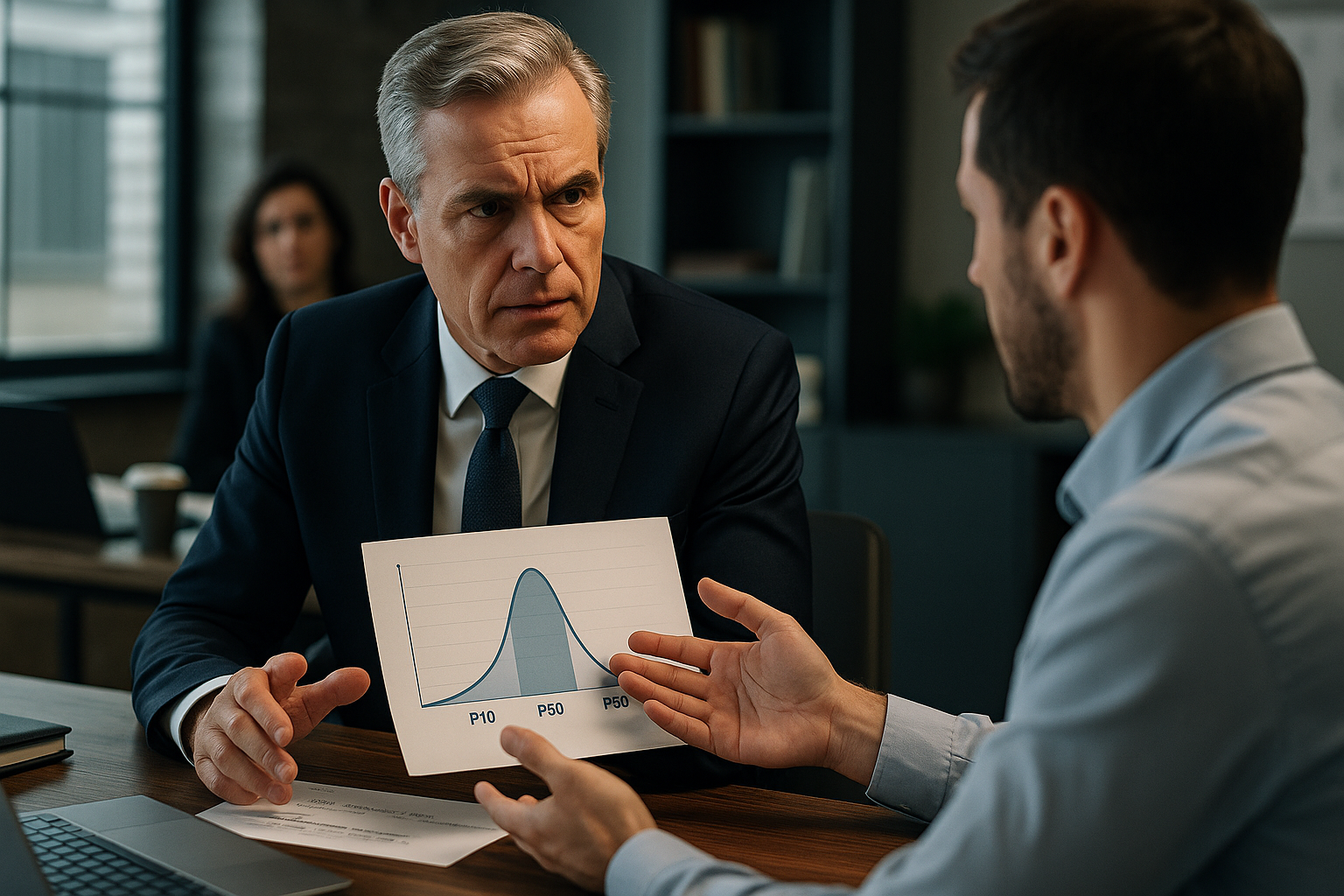 Cover image for The Executive’s Guide to P-Values: Explaining P10 and P90 Without the Math