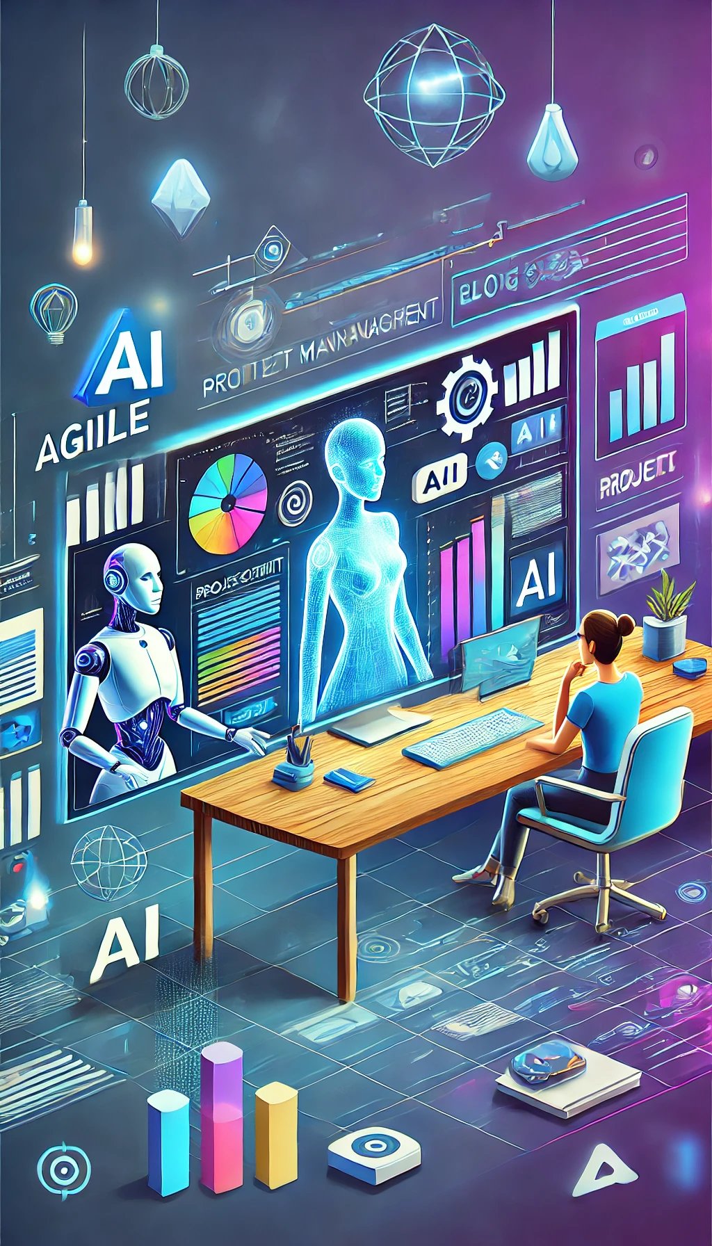 Agile Project Management with AI — Book Cover