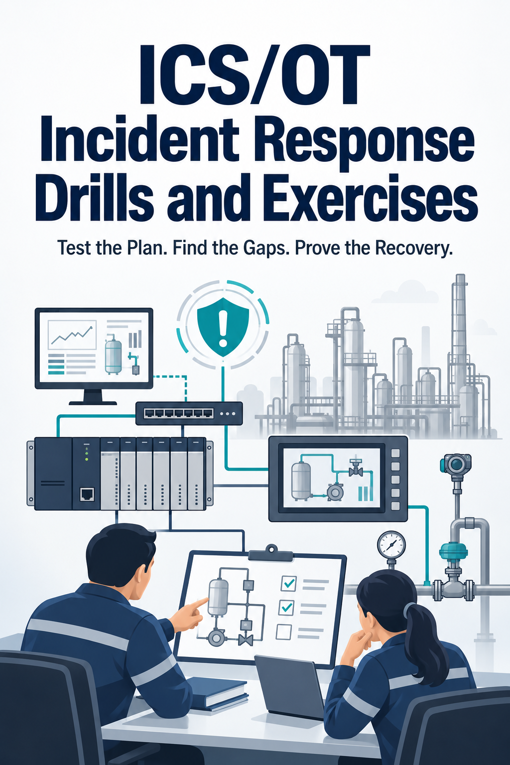 ICS/OT Incident Response Drills and Exercises &mdash; Book Cover